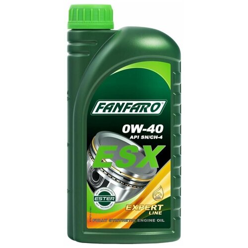 Синтетическое моторное масло FANFARO ESX 0W-40