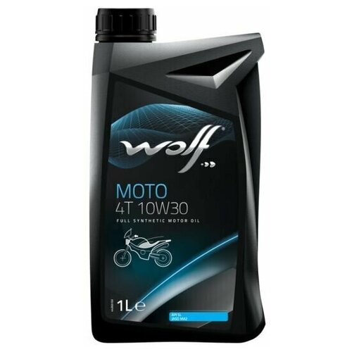 Масло Для Мототехники Moto 4t 10w30 1l Wolf арт. 1043806