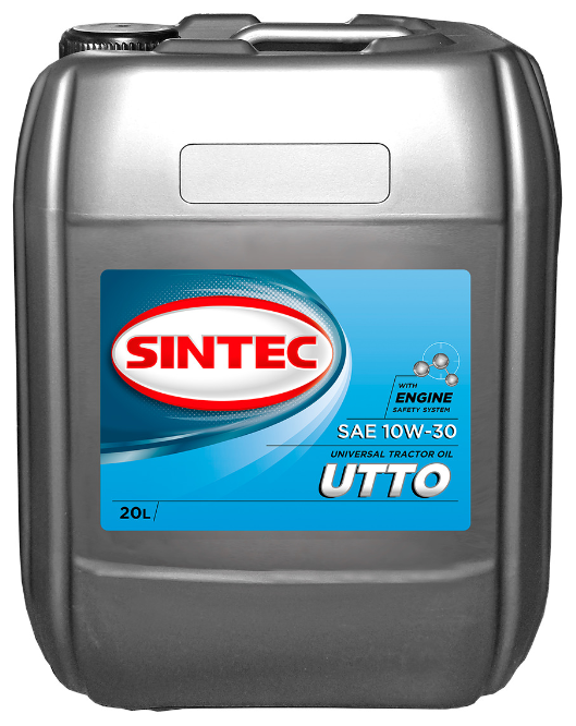 Масло гидро-трансмиссионное SINTEC UTTO 10W30 (GL-4) 20л (1шт/уп)SINTEC UTTO 10W30 (GL-4) 20л