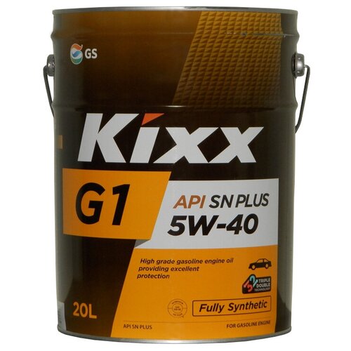 Масло моторное Kixx G1 5W-40 API SN PLUS - 20л. L2102P20E1