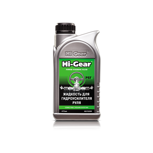 HI-GEAR HG7039R Жидкость гидроусилителя руля HI-Gear 473 мл *Л, Бш