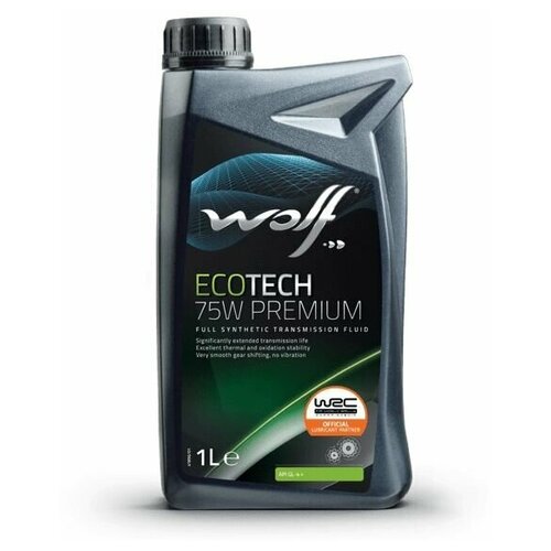 Масло Трансмиссионное Ecotech 75w Premium 1l Wolf арт. 1048869