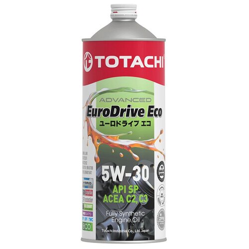 TOTACHI Totachi Eurodrive Eco Fully Synthetic 5w-30 Api Sp, Acea C2/C3, Ilsac Gf-6a 1л