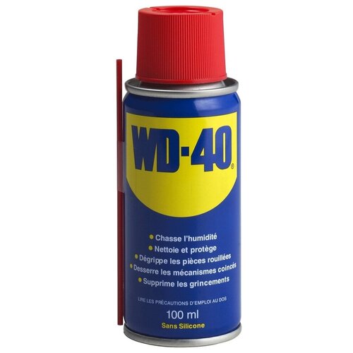 Смазка проникающая 100мл аэрозоль WD-40 многофункциональная