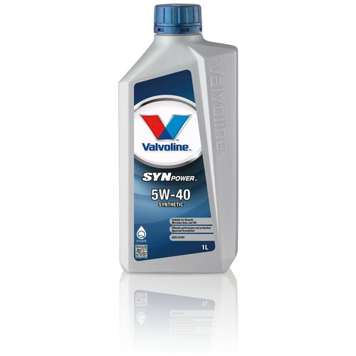 Моторное масло Valvoline SYNPOWER SAE 5W-40 Синтетическое 1л
