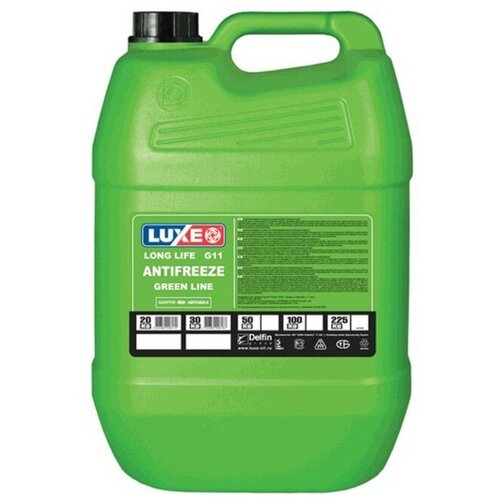 Антифриз Luxe G11, зеленый, 20 кг 9095662 .