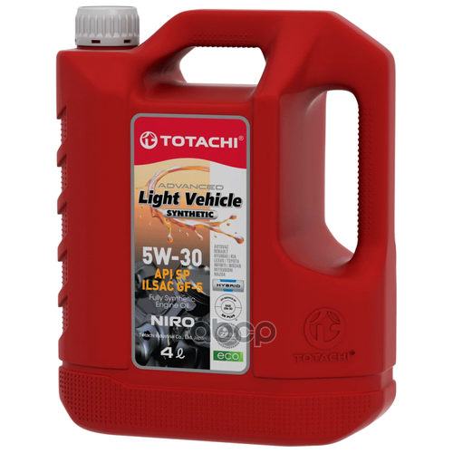 TOTACHI Totachi 5w30 Niro Lv Sn Synthetic 4л (4589904524028)