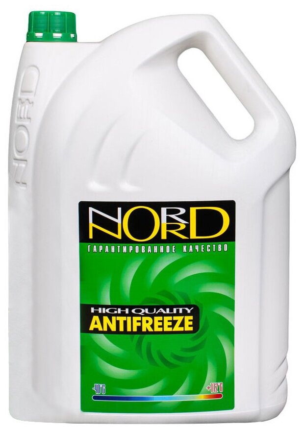 Антифриз Nord High Quality Antifreeze Готовый -40C Зеленый 3 Кг Ng 22267 nord арт. NG 22267