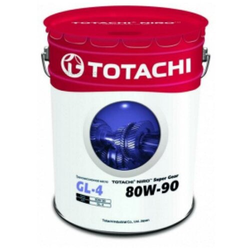 TOTACHI 60820 масло трансмиссионное TOTACHI NIRO SUPER GEAR 80W-90 GL-4 20Л