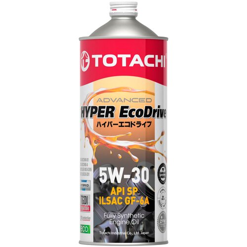 Моторное масло TOTACHI HYPER Ecodrive Fully Synthetic SP/GF-6A 5W-30, 1л