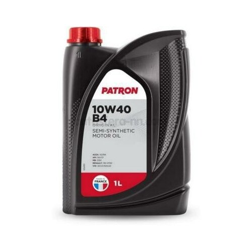 PATRON 10W40B41LORIGINAL Масло моторное 10W40 полусинтетическое 1L- для легковых автомобилей ACEA A3/B3 ACEA A3/B4 API SL/