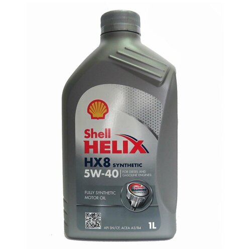 Масло моторное Shell Helix HX8 5W-40 SN, 1л, 88888H54000108 ( 88888H54000108 )