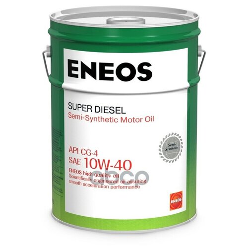 ENEOS Масло Моторное Eneos Cg-4 10W-40 Полусинтетическое 20 Л Oil1327