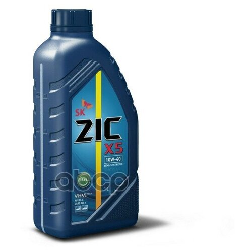 Zic Масло Моторное Zic X5 Diesel 10w-40 Полусинтетическое 1 Л 132660