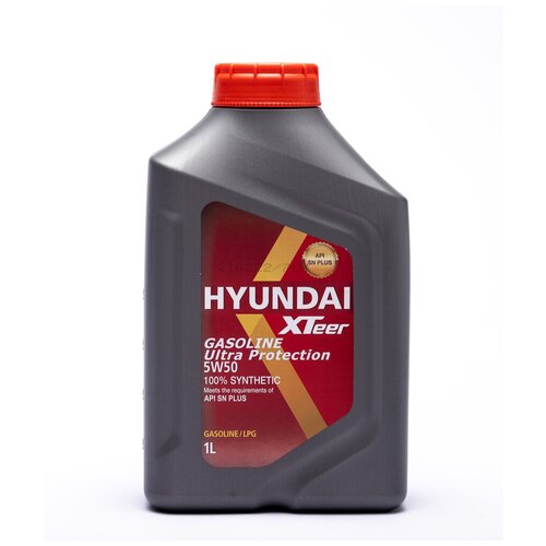 Hyundai xteer моторное масло hyundai xteer gasoline ultra protection 5w-50, 1л 1011129