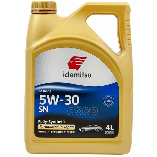 IDEMITSU Моторное Масло Idemitsu Fully-Synthetic Sn 5W-30 4Л (30021326-746) 30011328-746