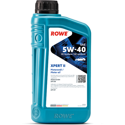 Синтетическое моторное масло ROWE HIGHTEC XPERT II SAE 5W-40 1 л