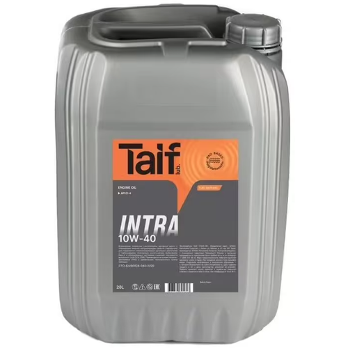 Масло моторное TAIF INTRA 10W-40 полусинтетическое 20л