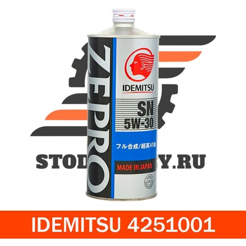 Моторное масло IDEMITSU (4251004), 5W-30, синтетическое, 1л