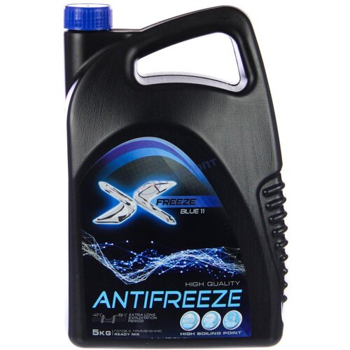 Антифриз X-Freeze Antifreeze Blue G11 Готовый -40c Синий 10 Кг 430206067 X-FREEZE арт. 430206067