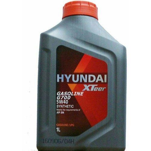 Моторное масло для HYUNDAI XTeer Gasoline G700 5W-40 SN 1л