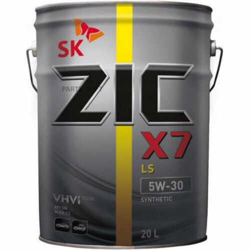 Zic Zic X7 Ls 5w30 (20l)_масло Моторное! Api Sn, Acea C3, Mb 229.51, Bmw Ll-04, Dexos 2