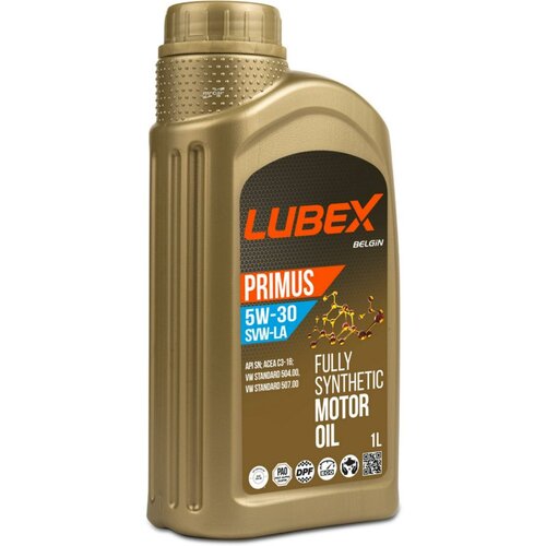 LUBEX L03415491201 Синт. мот. масло PRIMUS SVW-LA 5W-30 SN C3 (1л)