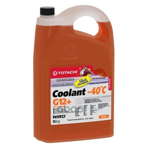 Охлаждающая жидкость totachi niro coolant orange -40c g12+, TOTACHI 47305 (1 шт.)