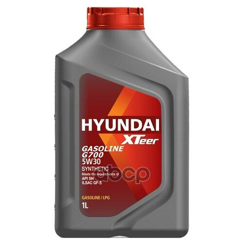HYUNDAI XTeer Масло Синтетическое Моторное Gasoline G700 5w30 Sn 1 Л