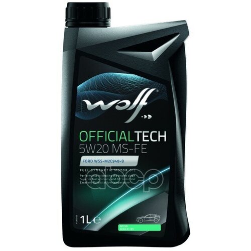 Wolf Масло Моторное Officialtech 5W20 Ms-Fe 1L