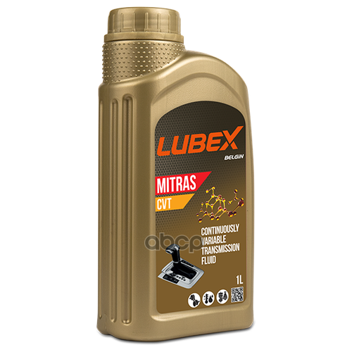 Lubex Cvt Mitras Cvt (1l)_масло Трансмиссионное Для Вариаторов! Синтcvt, Sp-Iii, Toyota Tc/Cvtf Fe LUBEX арт. L02008901201