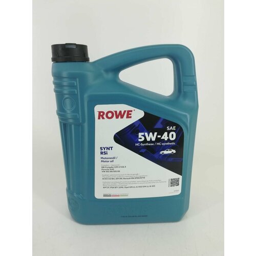 Моторное масло ROWE HIGHTEC SYNT RSI SAE 5W-40