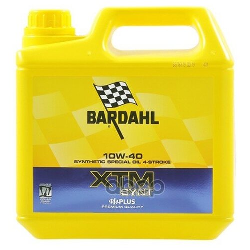 Bardahl 339049 10w40 Xtm Synt Moto 4l (Специальное Синт. Моторное Масло) Bardahl