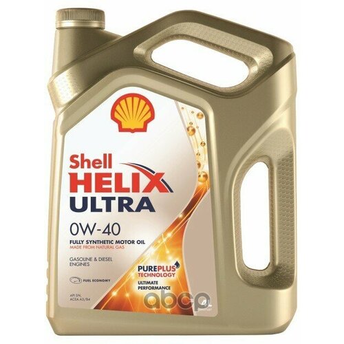 Shell Shell Helix Ultra 0W40 A3/B4, Sn Plus/Cf / Масло Моторное Синт. 4Л