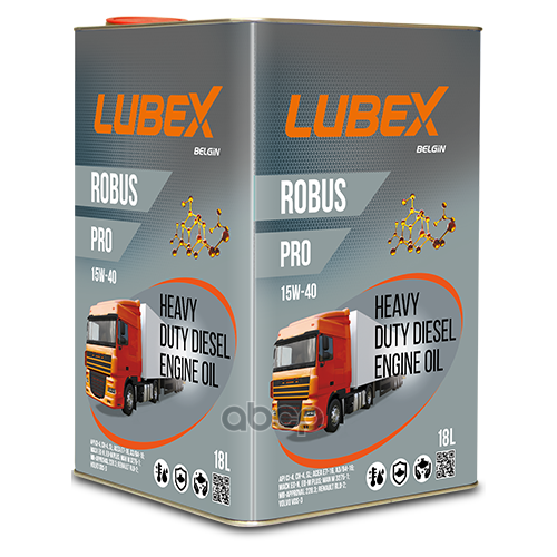 LUBEX Масло Моторное Robus Pro 15w-40 18l