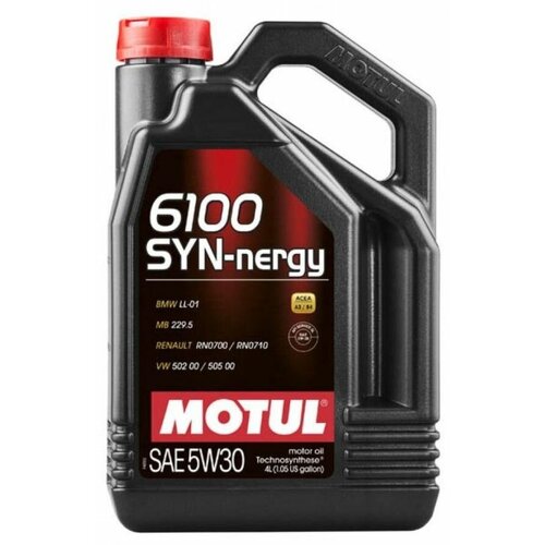 Моторное масло Motul 6100 Syn-Nergy 5W-30 4 л 107971