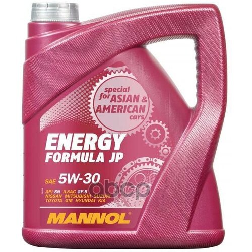 MANNOL Масло Моторное 5w30 Mannol 4л Синтетика Energy Formula Jp Sn_me