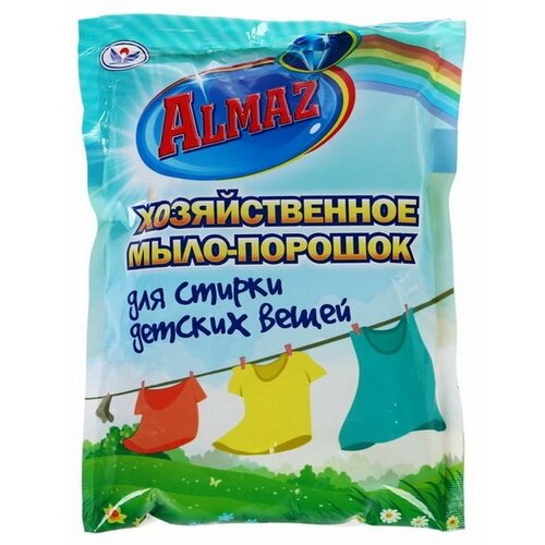 Almaz Хозяйственное Мыло-Порошок для стирки детских вещей, 300 гр