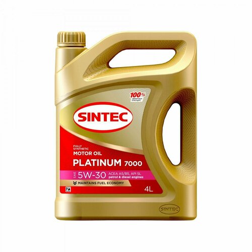 Моторное масло Sintec Platinum 7000 5W-30 A5/B5 4л