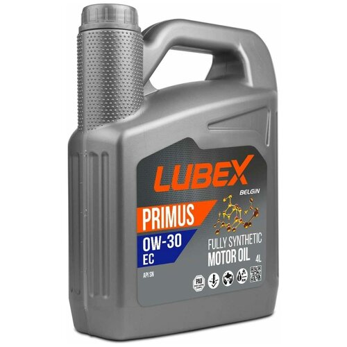 Масло моторное синтетическое Lubex Primus EC 0W-30 4л