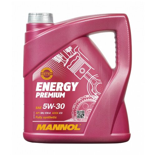 MANNOL 7908 масло моторное синтетическое Energy Premium 5w-30 API SN/CH-4 ACEA C3 4л