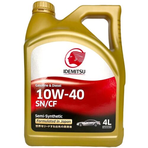 IDEMITSU Моторное масло Gasoline & Diesel Semi-Synthetic 30015049746, (4л)