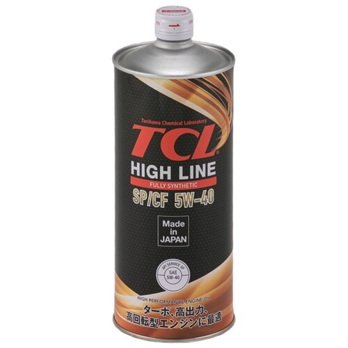 Масло моторное TCL High Line, Fully Synth, SP/CF, 5W40, 1л