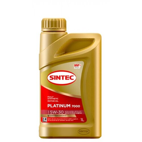 Моторное масло SINTEC PLATINUM 7000 5W-30 A3/B4, 1L