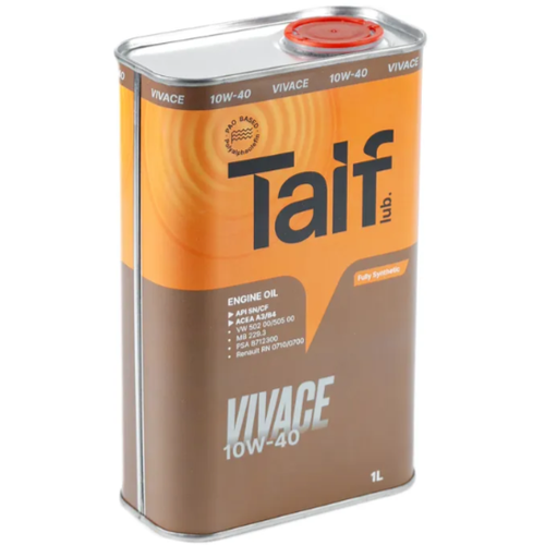 Масло моторное TAIF VIVACE 10W-40 cинтетическое 1л
