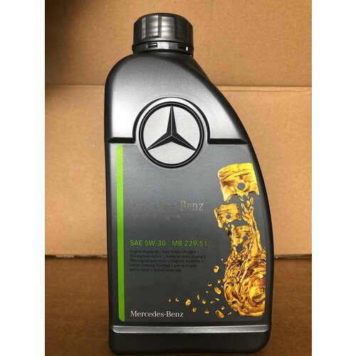 Оригинальное моторное масло Mercedes-Benz MB 229.51 5W-30, 1 л, 1 кг, 1 шт