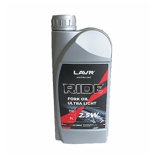 Вилочное масло RIDE Fork oil 2.5W 1 л LAVR MOTO Ln7781