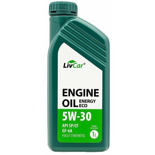 Масло моторное 5W-30 LivCar Engine Oil ENERGY ECO 5W-30 API SP/CF/GF-6A (1л)