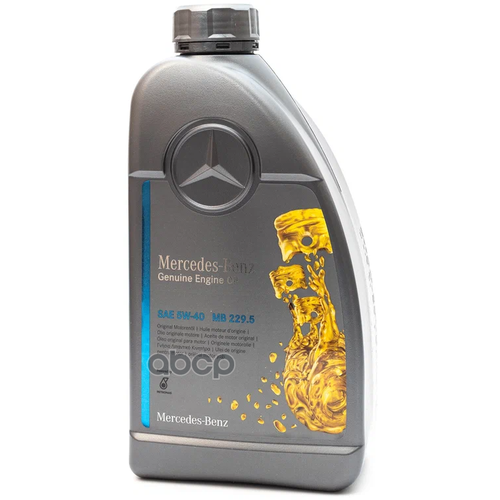 Масло Моторное Mercedes-Benz (Синтетическое) 1Л 5W40 229.5 Бензин MERCEDES-BENZ арт. A000989860611AAEW