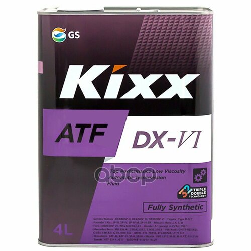 Kixx Atf Dx-Vi Жидкость Трансмиссионная Акпп (Корея) (4L) Kixx арт. L252444TE1